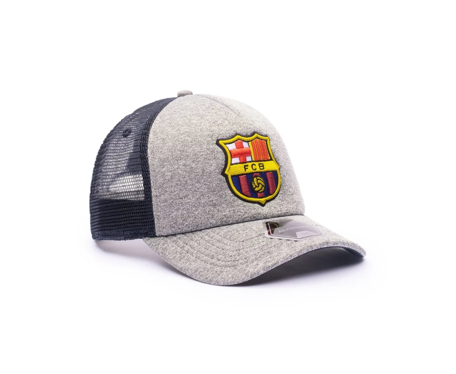 Fan Ink Collection Barcelona Grayline Trucker Hat - Grey-Navy
