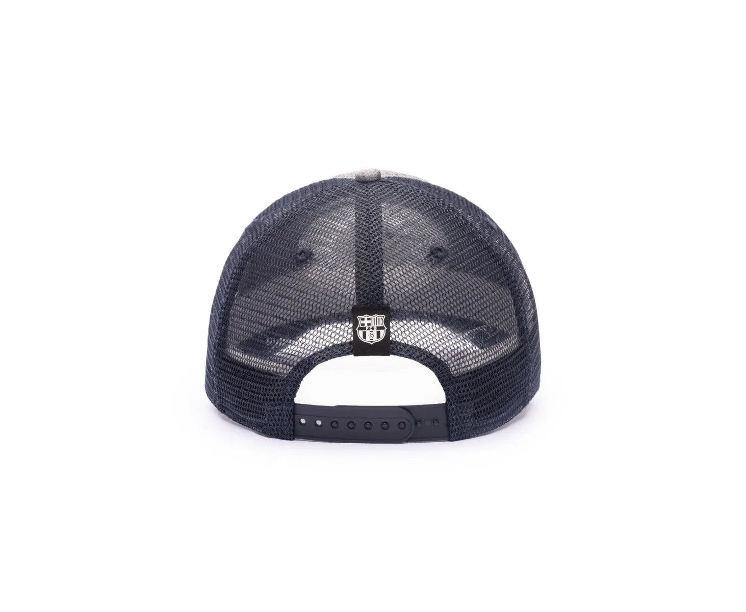 Fan Ink Collection Barcelona Grayline Trucker Hat - Grey-Navy
