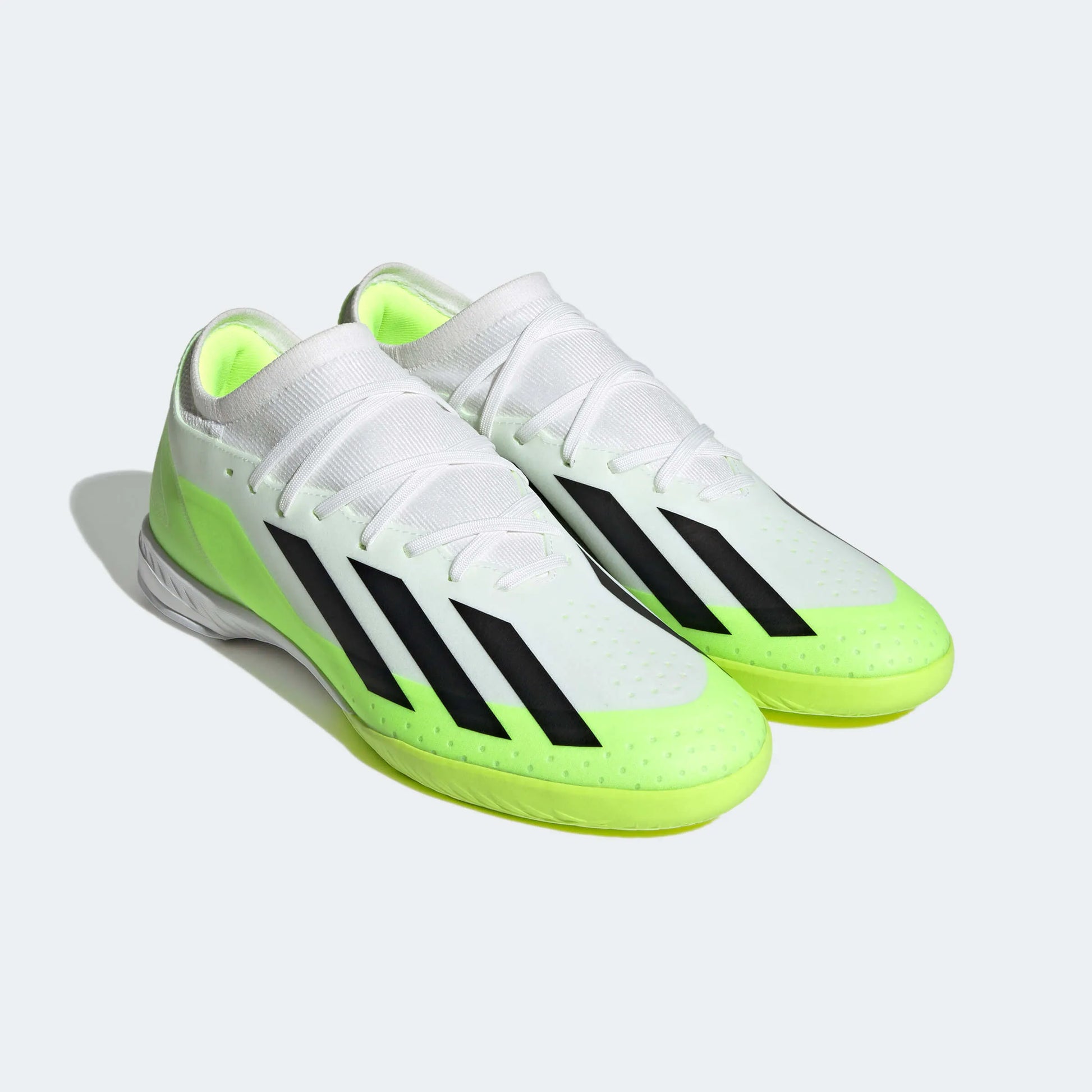 adidas X Crazyfast.3 Indoor - Crazyrush Pack (FA23) (Pair - Lateral Front)