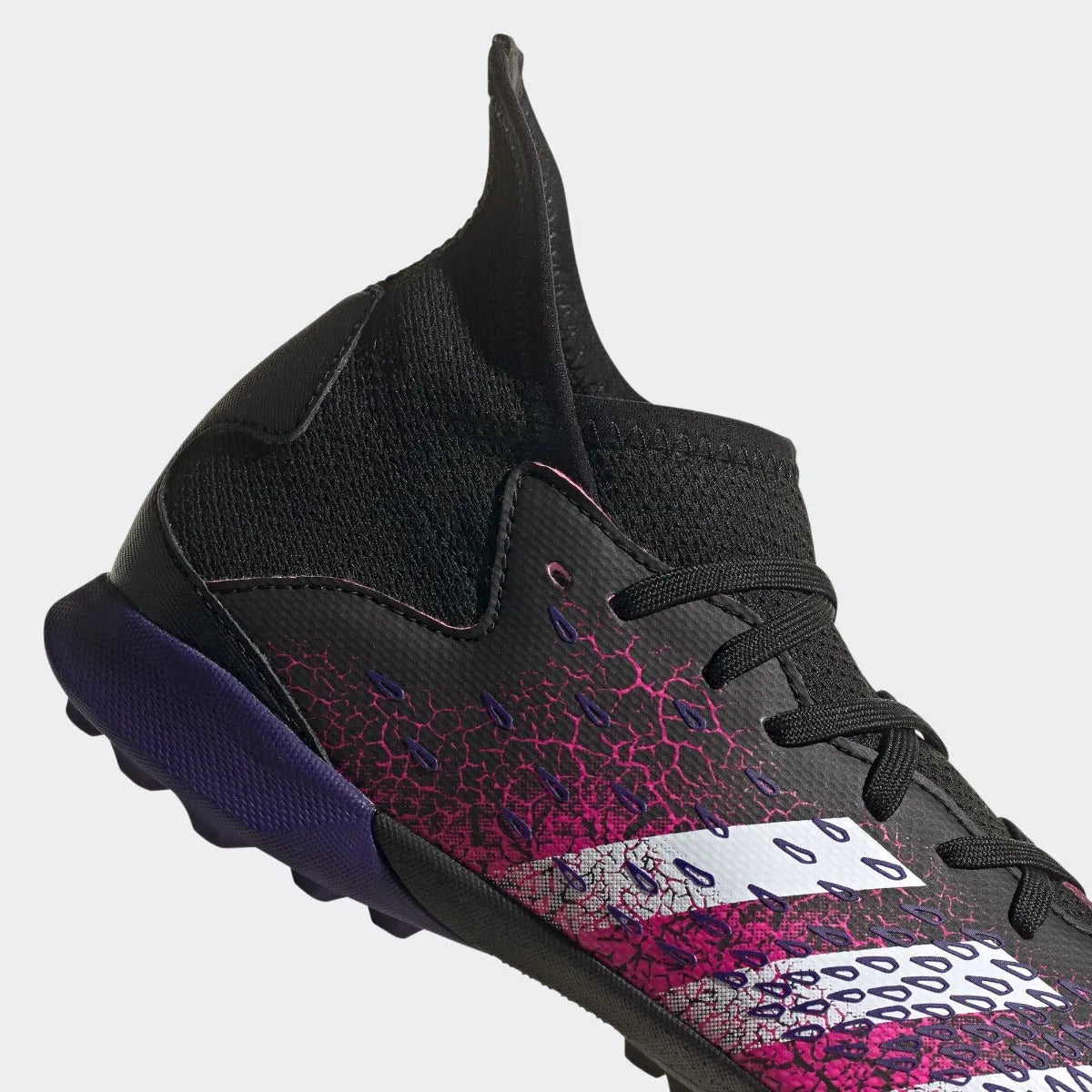 Adidas JR Predator Freak .3 TF - Black-Pink-Purple (Detail 1)