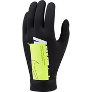 Nike Academy Hyperwarm Field Player Gloves - Black-Volt