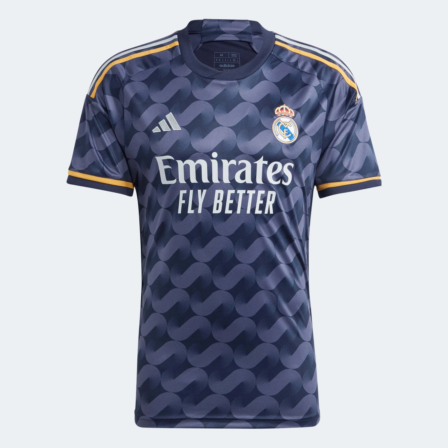 adidas 2023-24 Real Madrid Men's Stadium Away Jersey (Front)
