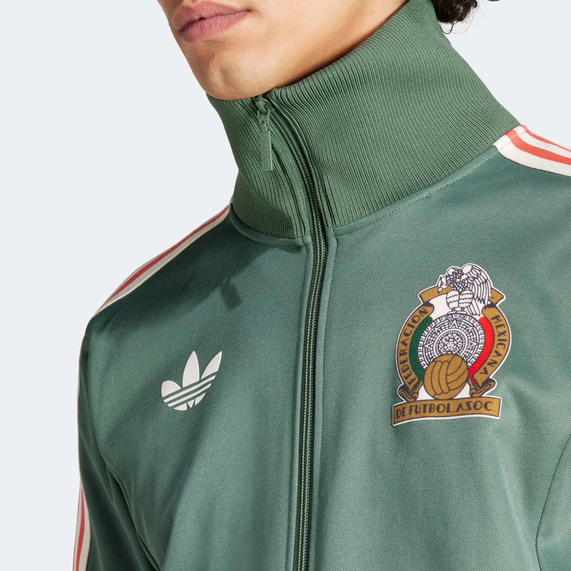 adidas 2024-25 Mexico Men's Beckenbauer Track Top (Detail 1)