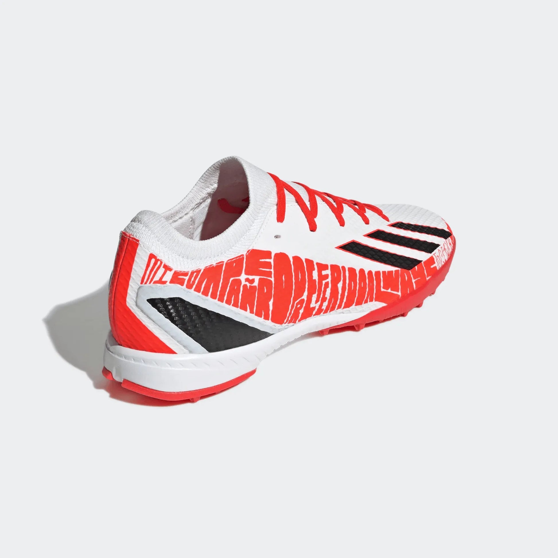 adidas X SpeedPortal Messi .3 Turf - White-Black-Solar Red (Diagonal 2)