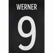 Germany 2021/22 Away Werner #9 Jersey Name Set