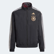 adidas 2022-23 Germany WC Anthem Jacket - Black-White (Front)