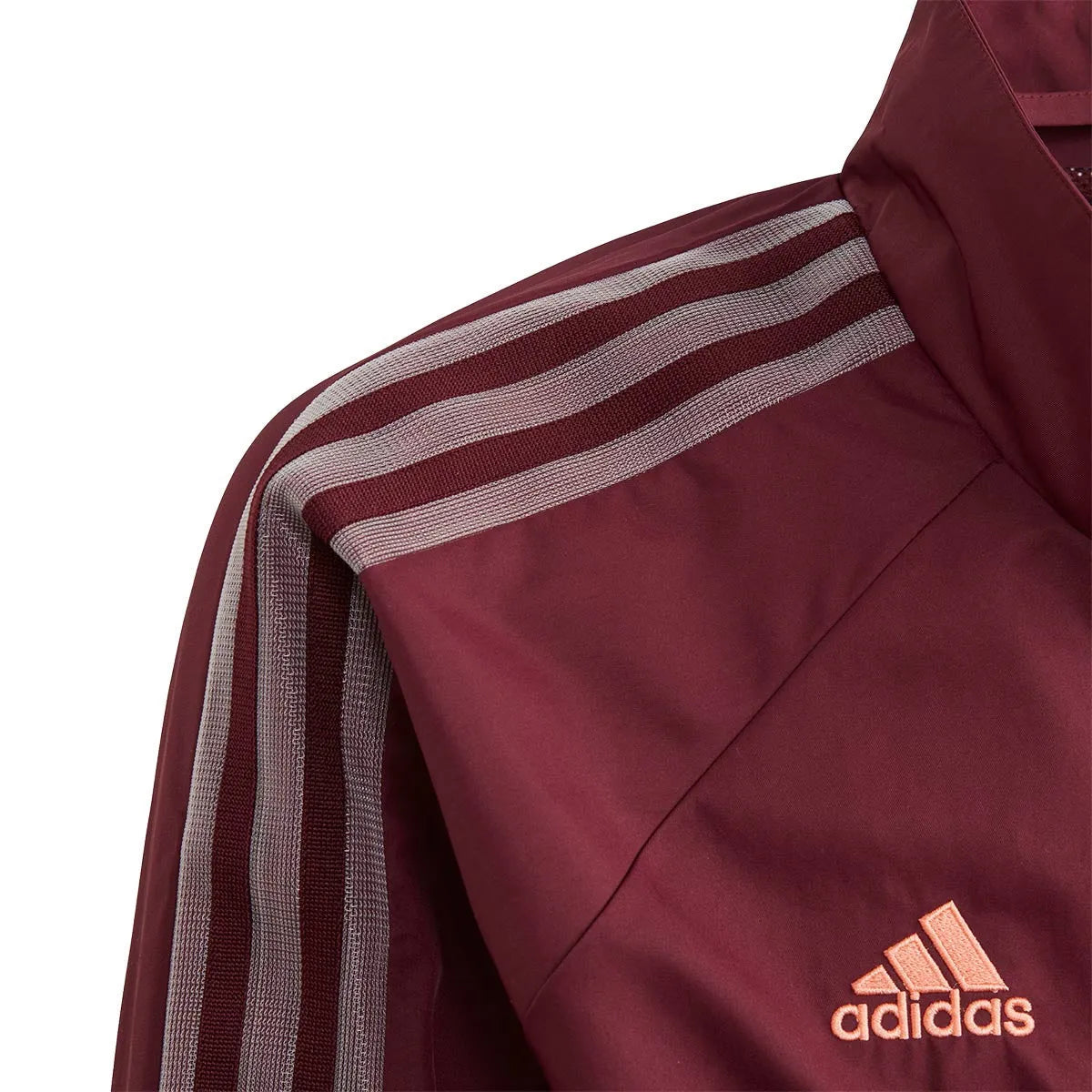 Adidas 2020-21 Manchester United Youth Anthem Jacket - Maroon