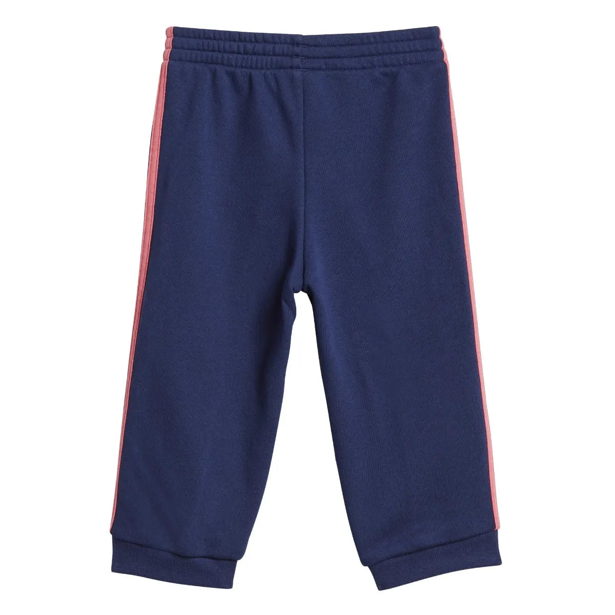 Adidas 2020-21 Real Madrid 3 Stripes Baby Jogger - White-Navy-Pink