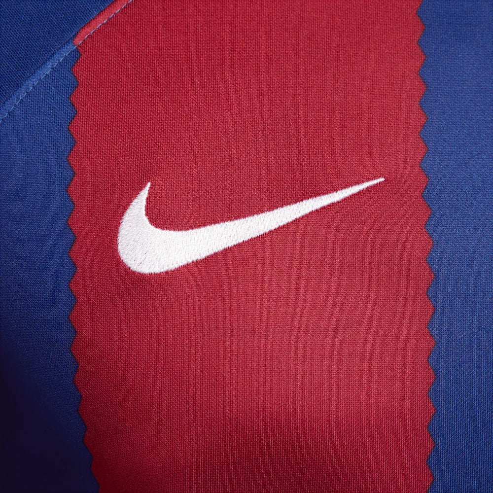 Nike 2023-24 Barcelona Men's Stadium Home Jersey (Detail 4)