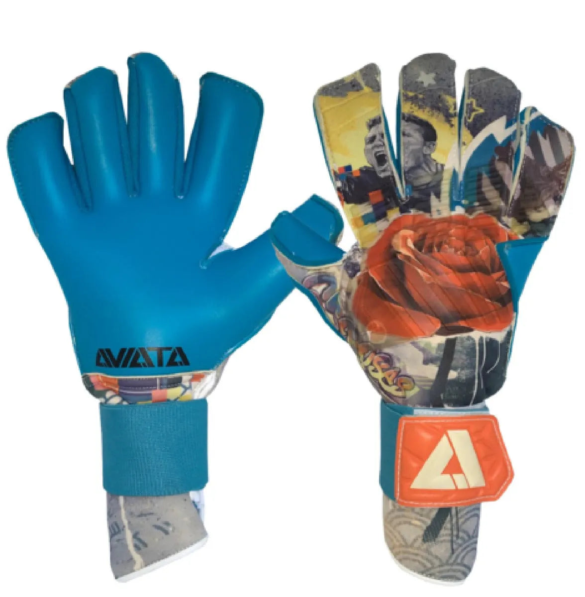 Aviata 65 Roses Graffiti GK Gloves