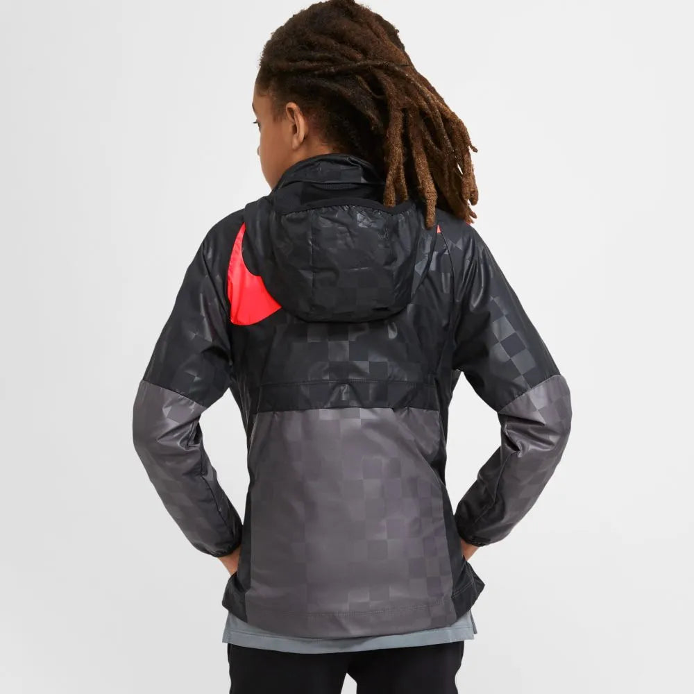Nike 2020-21 Liverpool Youth AWF Lite Jacket - Black-Crimson