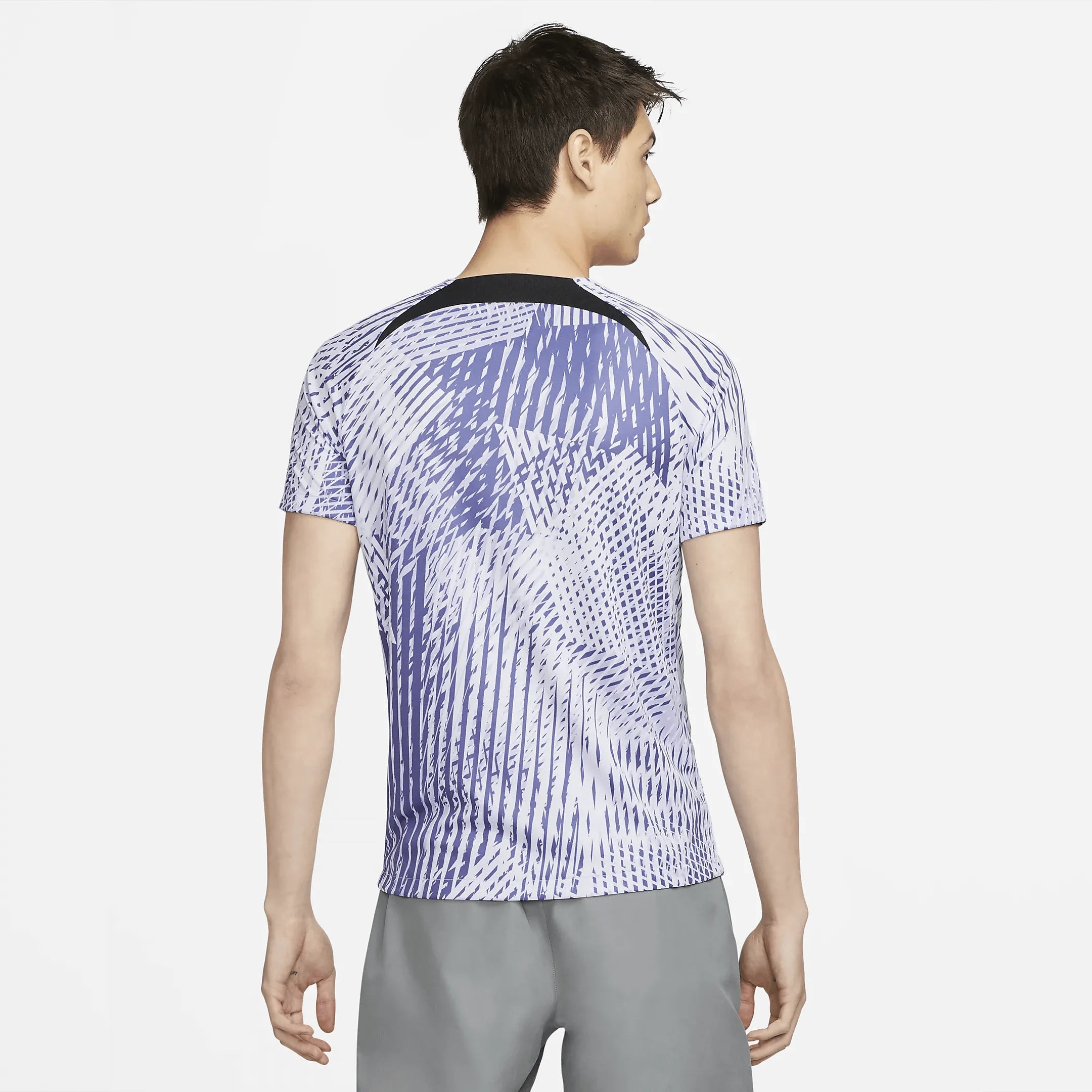 Nike 2022-23 Liverpool Men's Away Pre-Match (Model - Back)
