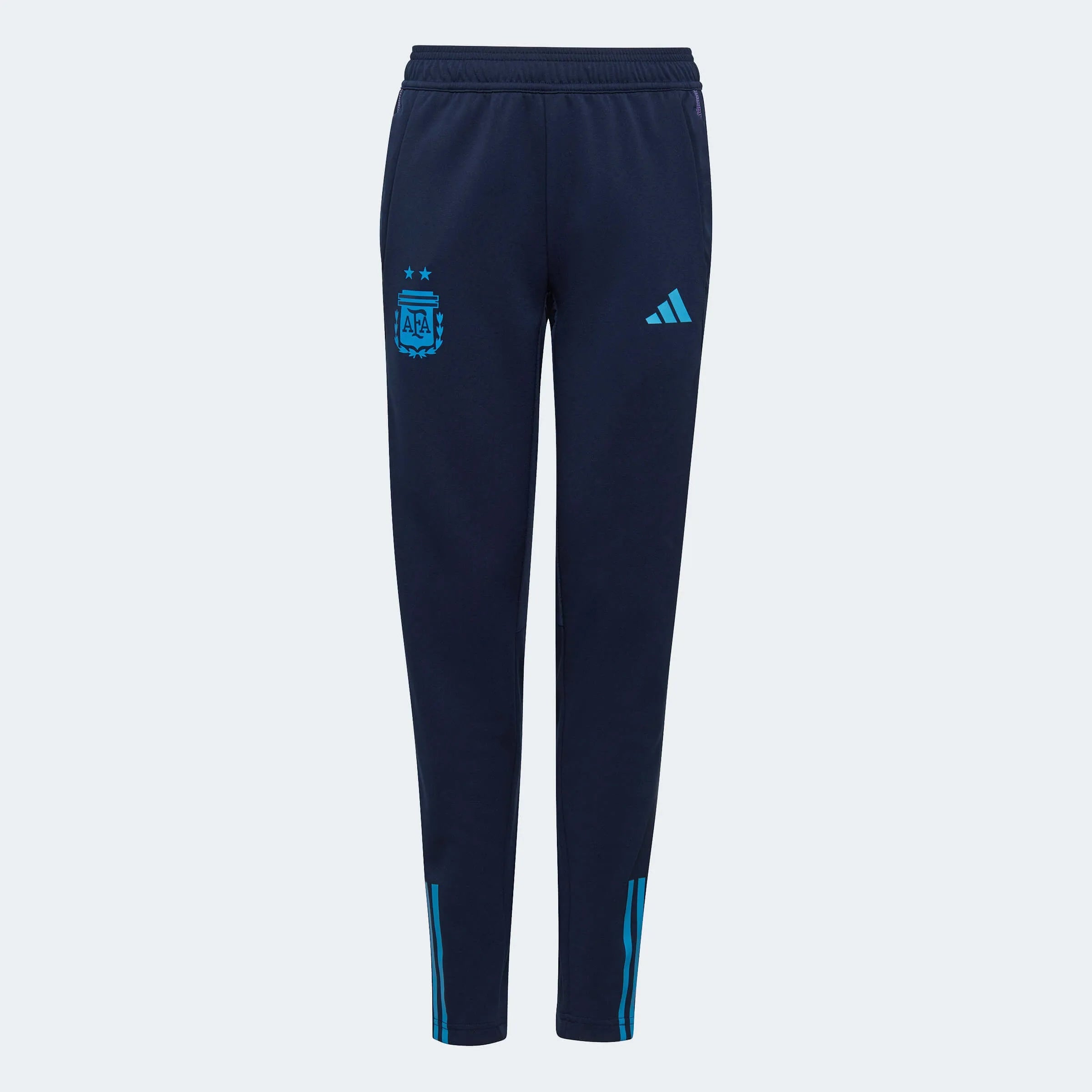 adidas 2022-23 Argentina Youth Training Pants Night Indigo (Front)
