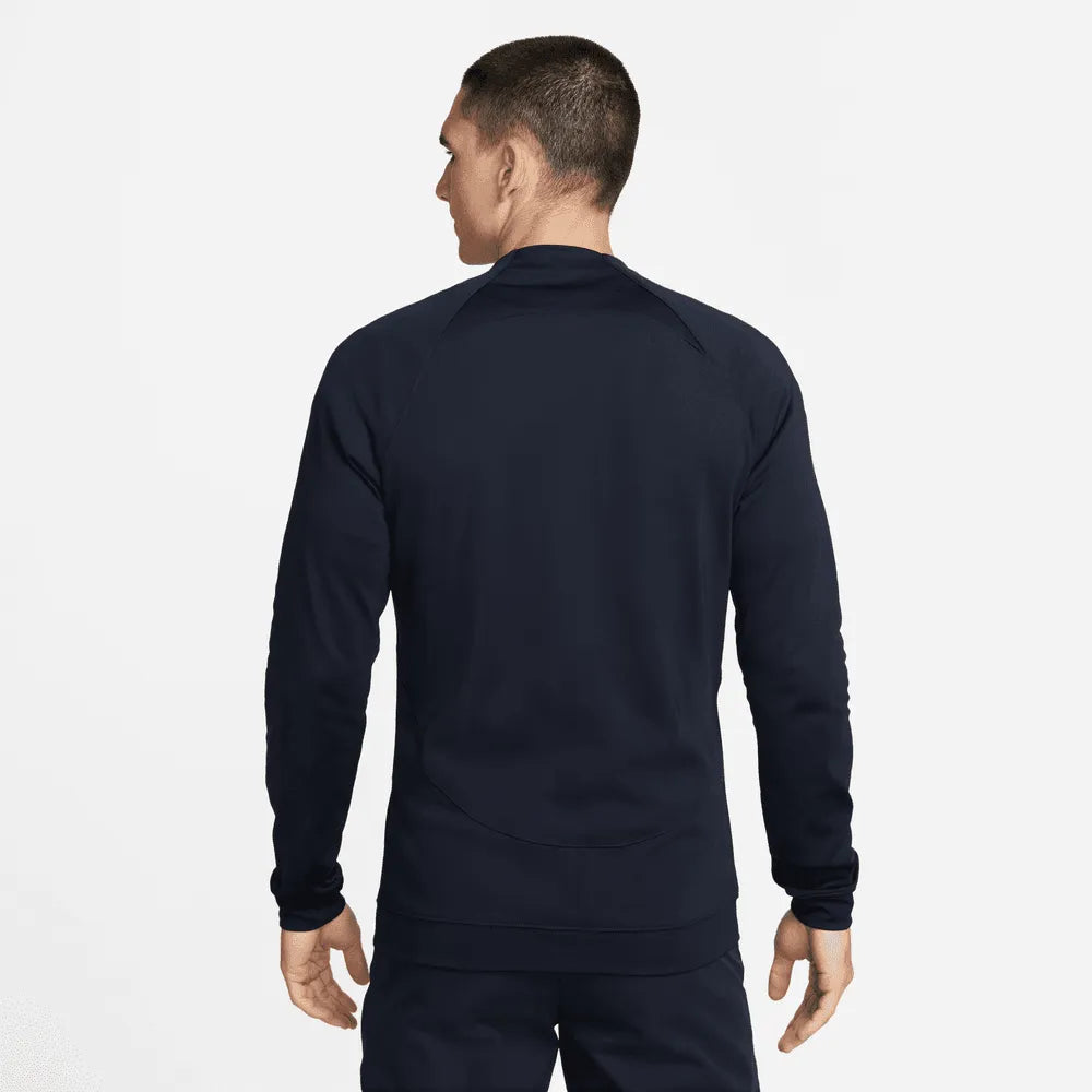 Nike 2022-23 FC Barcelona Academy Pro Anthem Jacket - Navy (Model - Back)
