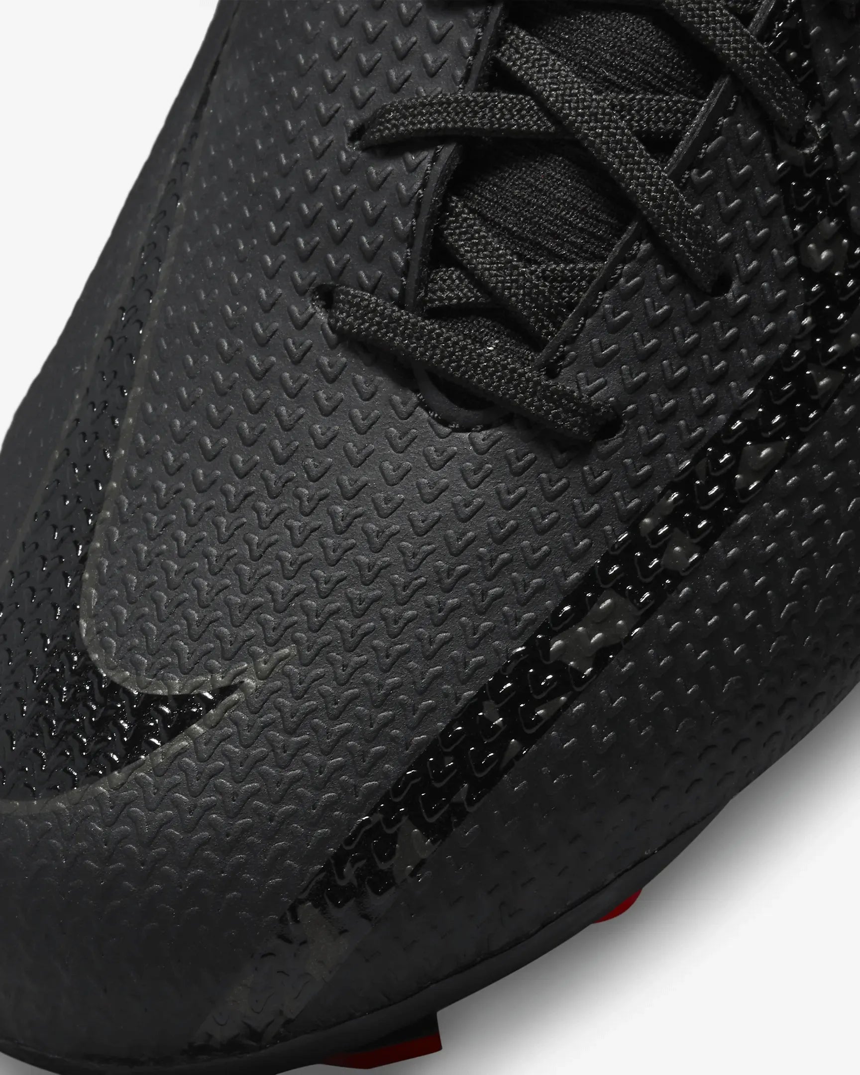 Nike Jr Phantom GT2 Academy DF FGMG - Black-Smoke Grey (Detail 2)