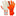 Reusch Attrakt FS Freegel Speedbump Ortho-Tec Goalkeeper Glove - Orange-Blue