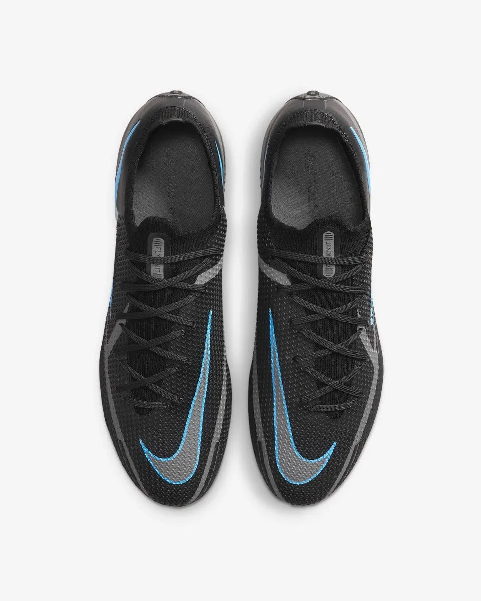 Nike Phantom GT2 Elite FG - Black-Blue (Pair - Top)