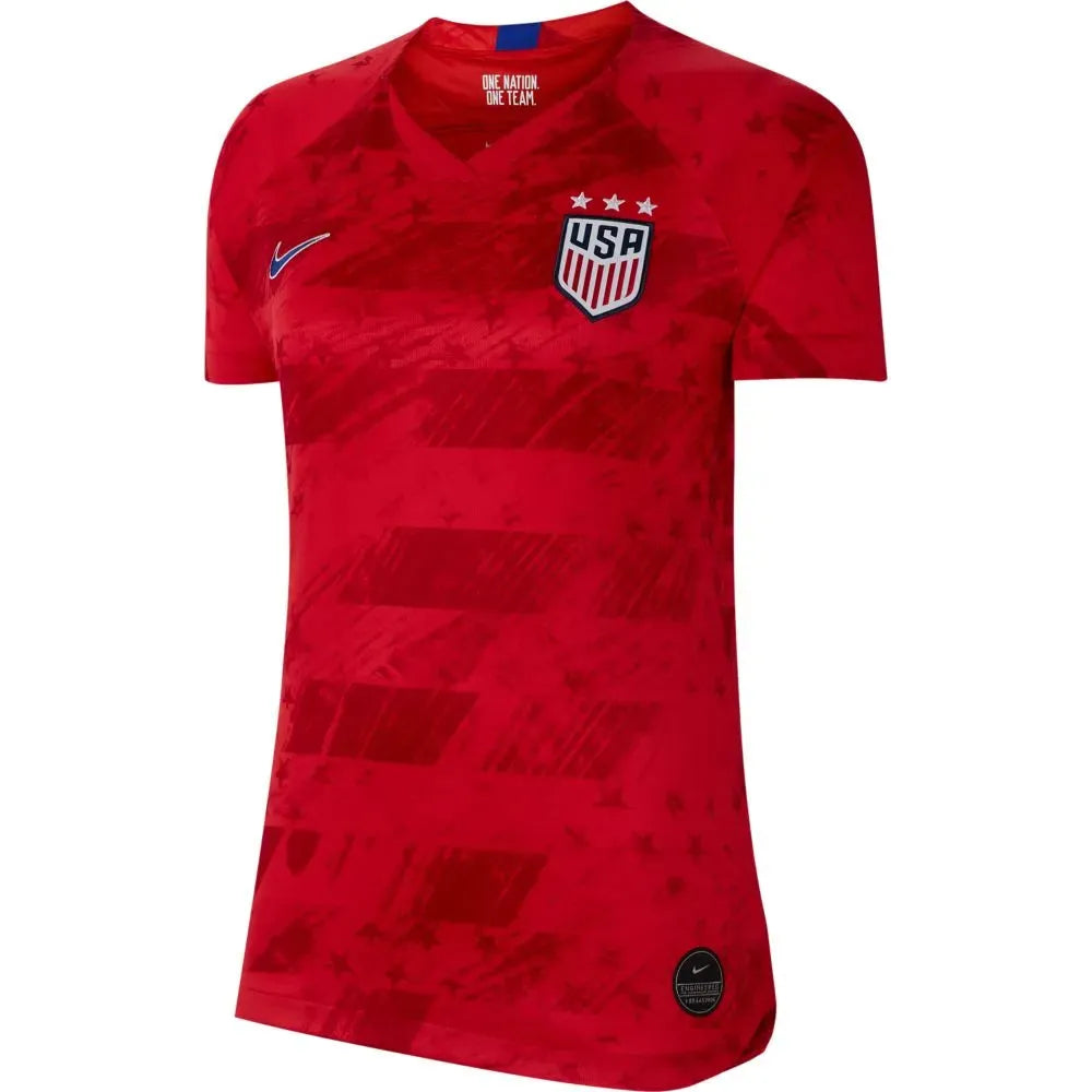 Nike USA 2019-20 Women's WC Away Jersey - Red