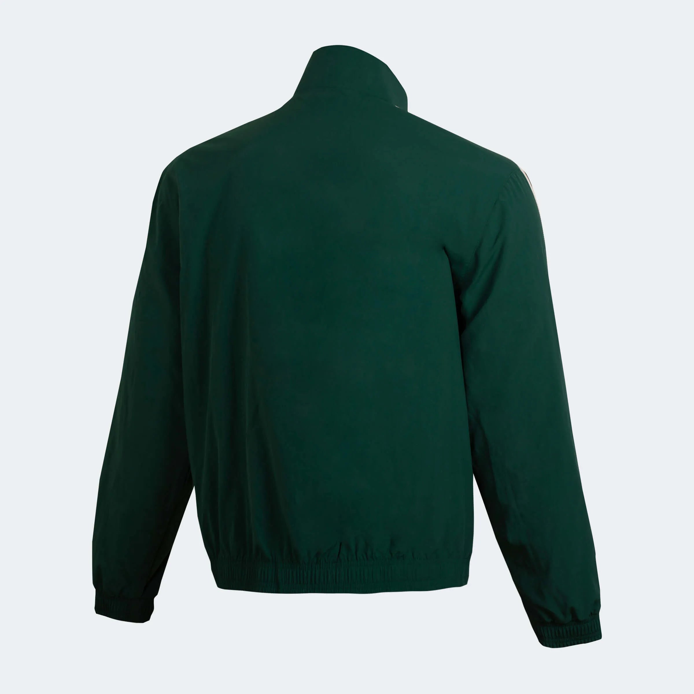 adidas 2022-23 Mexico Anthem Jacket Green Green-White (Diagonal - Back)