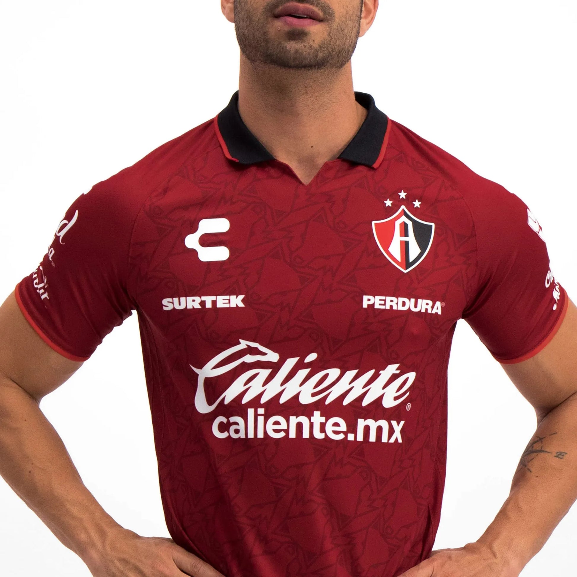 Charly 2023-24 Atlas Men's Stadium Away Jersey (Detail 1)