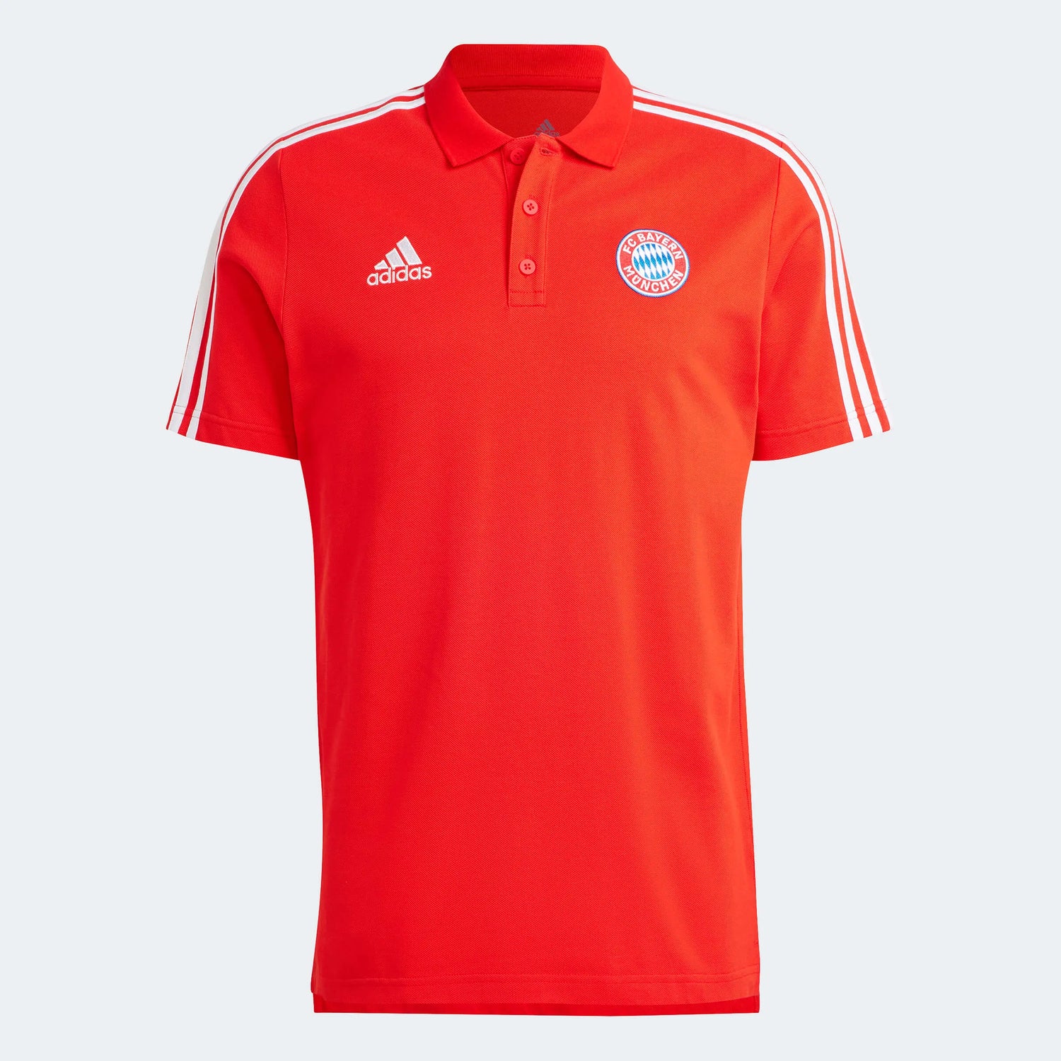adidas 2023-24 Bayern Munich Men's DNA Polo Shirt (Front)