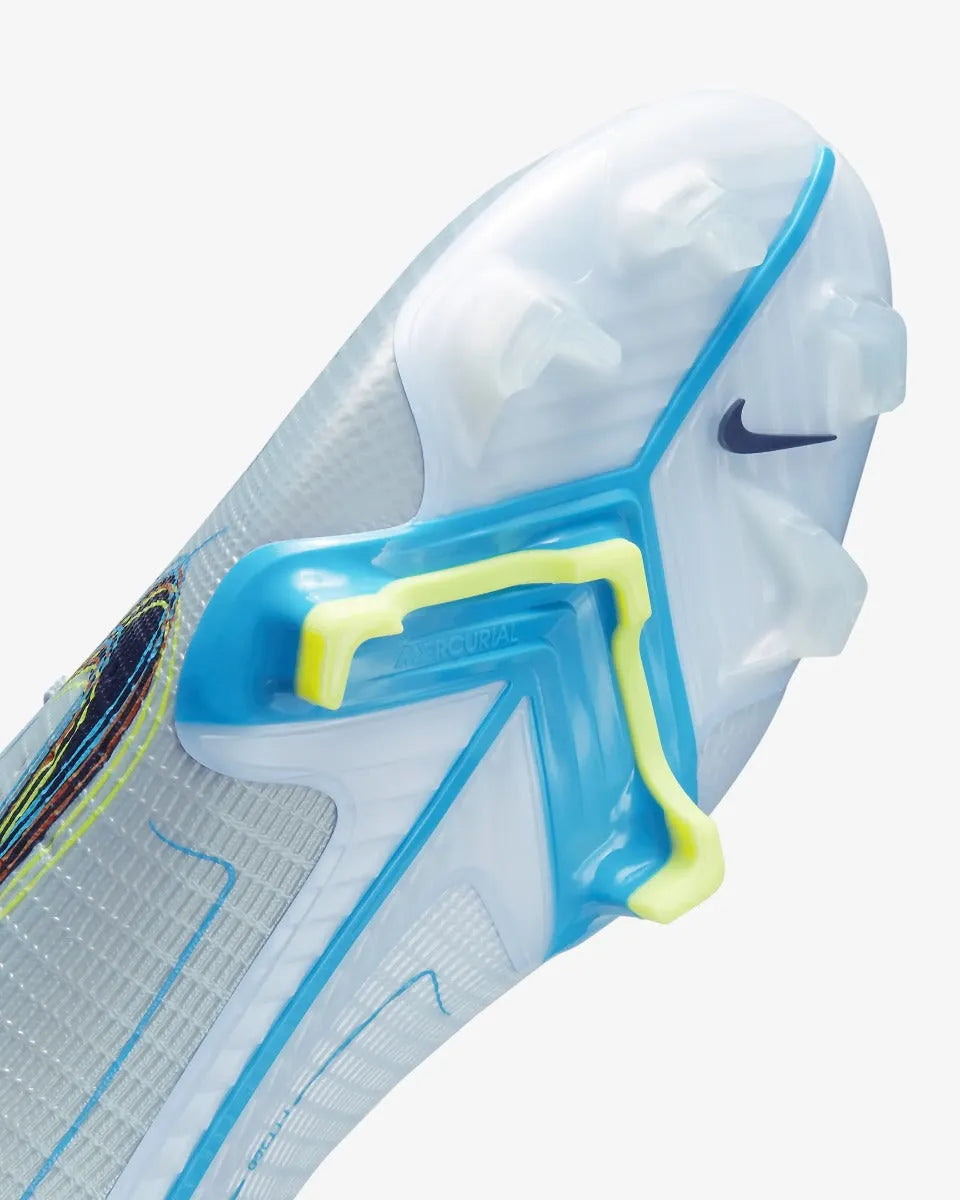 Nike Mercurial Vapor 14 Elite FG - Grey-Blackened Blue (Detail 1)