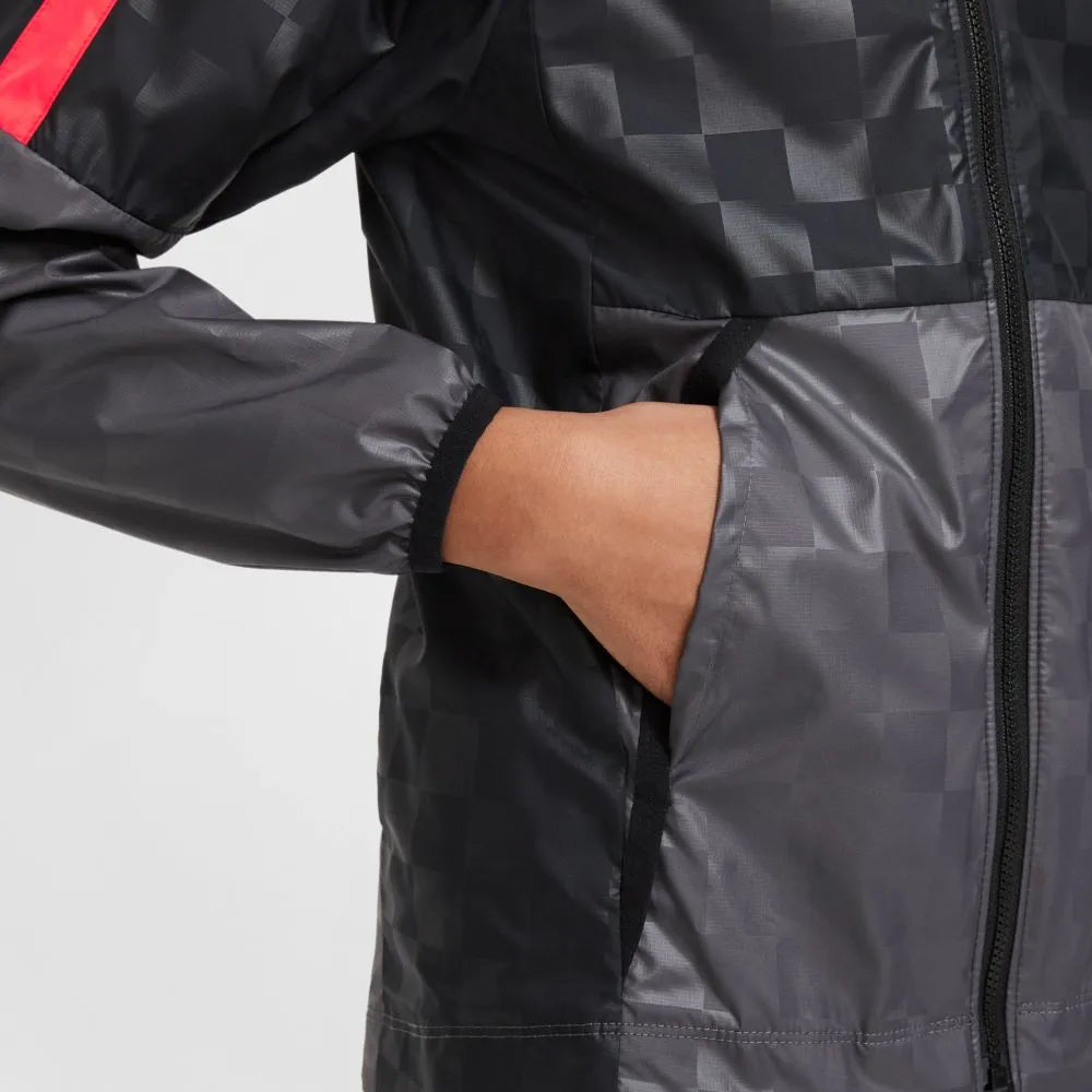 Nike 2020-21 Liverpool Youth AWF Lite Jacket - Black-Crimson