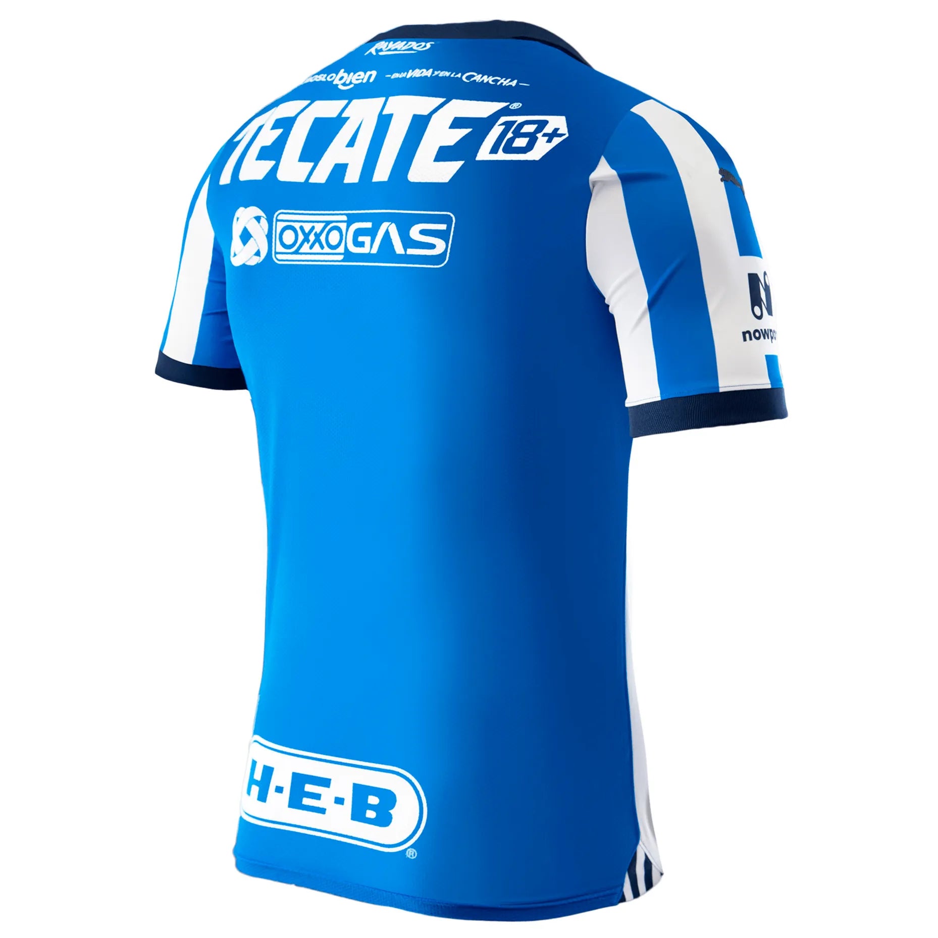 Puma 2023-24 Monterrey Men's Stadium Home Jersey (Back)