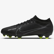 Nike Zoom Vapor 15 Pro FG - Black-Smoke Grey (Side 1)