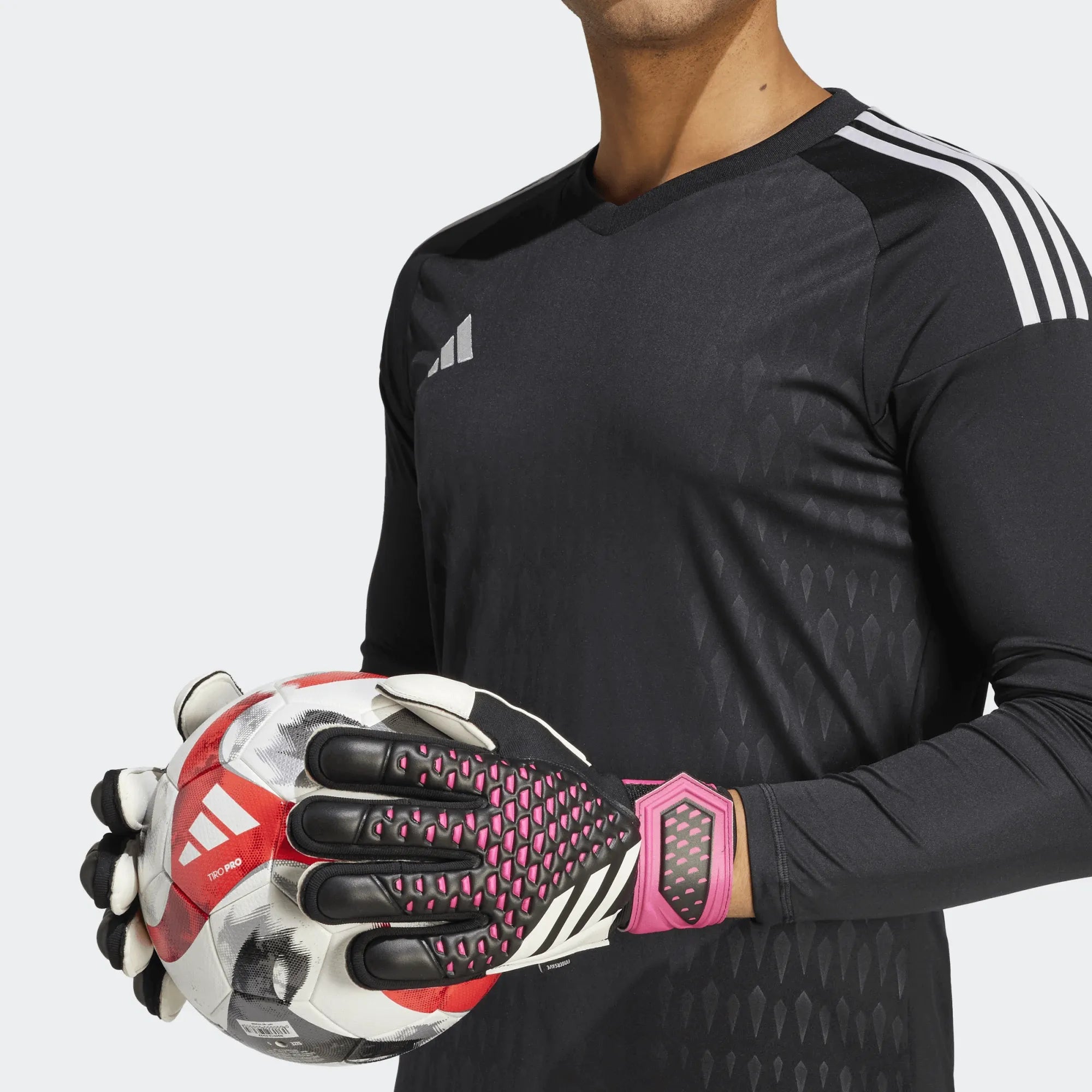 adidas Predator GL Match Fingersave - Black - Pink - White (Model 1)