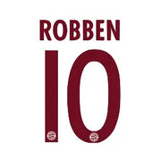 Bayern Munich 2016/17 Third Robben #10 Jersey Name Set