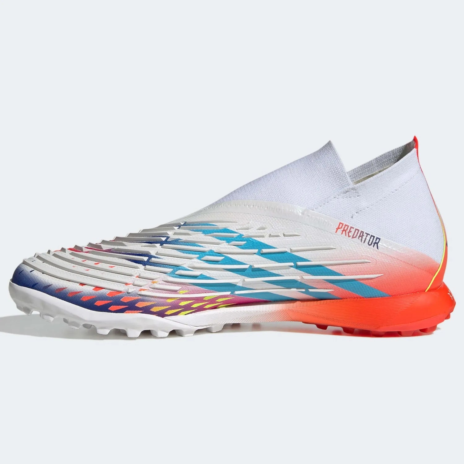 adidas Predator Edge.1 Turf - White-Yellow-Blue (Side 2)