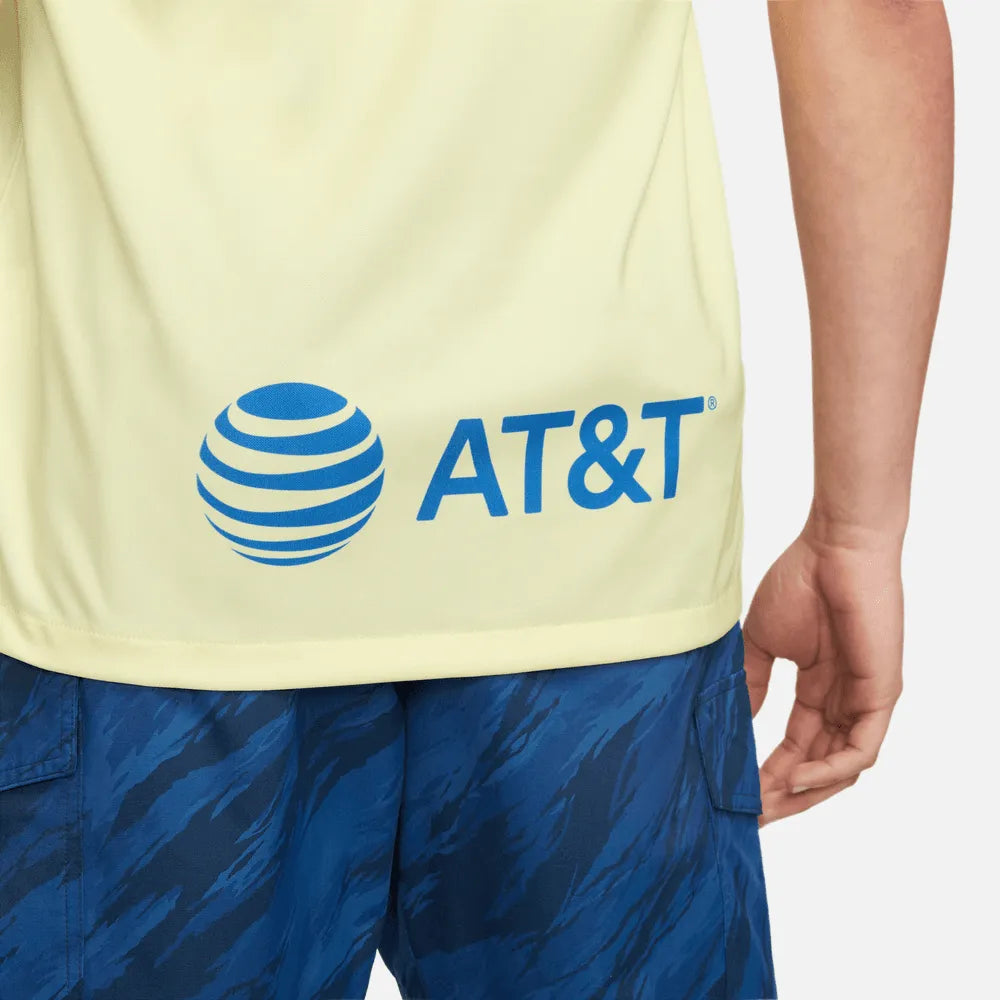 Nike 2023-24 Club America Men's Stadium Home Jersey (Detail 3)