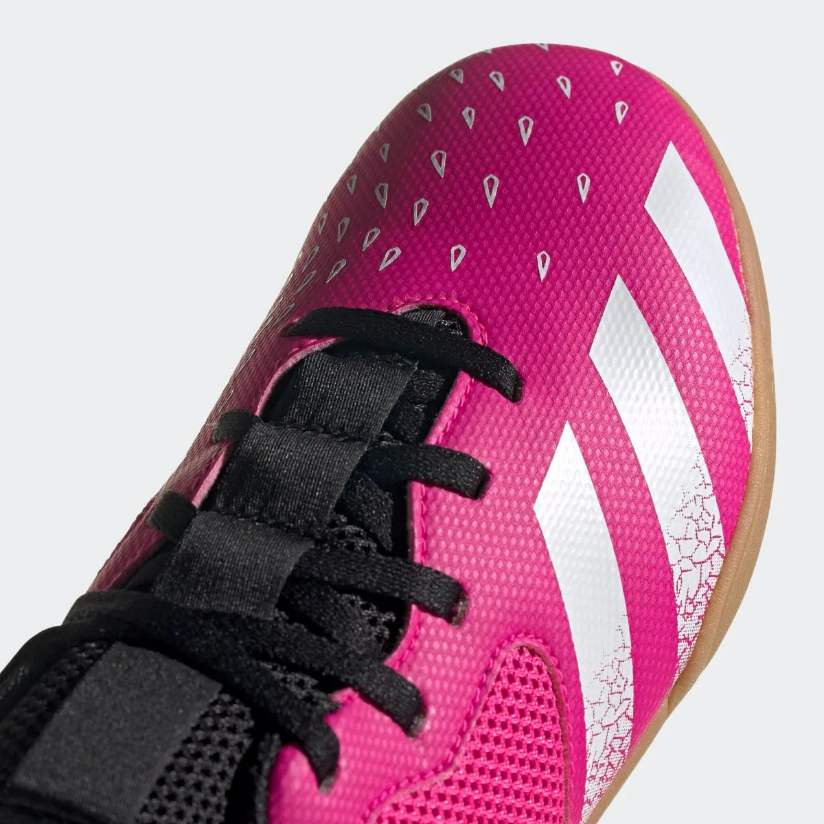 Adidas JR Predator Freak .4 IN Sala - Black-Pink-Purple (Detail 1)