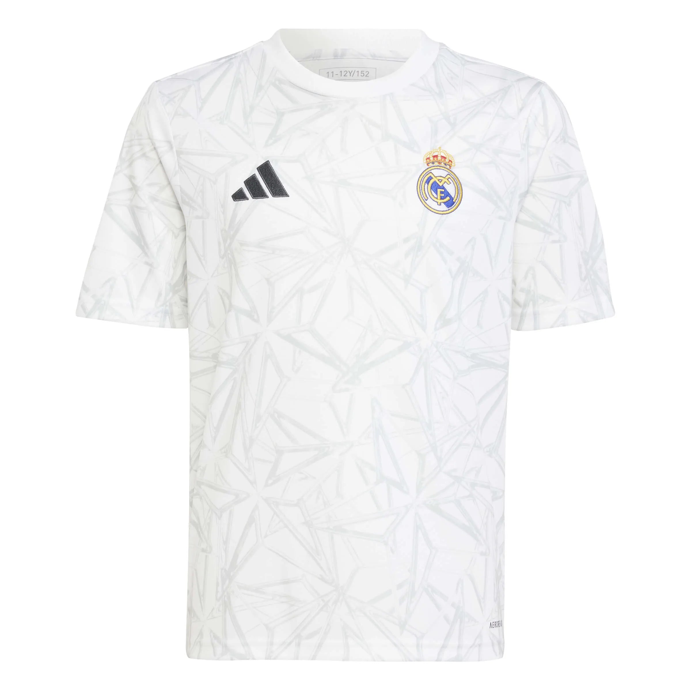 adidas 2024-25 Real Madrid Youth Pre-Match Jersey (Front)