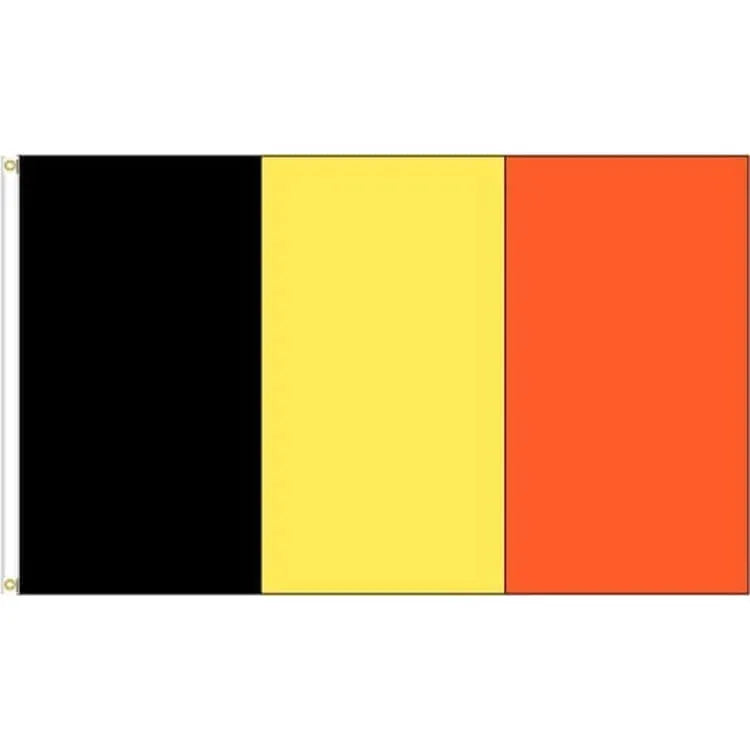 3x5 Country Flag - Belgium (Front)