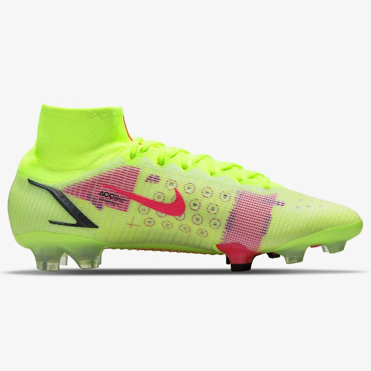 Nike Superfly 8 Elite FG - Volt-Bright Crimson (Side 2)