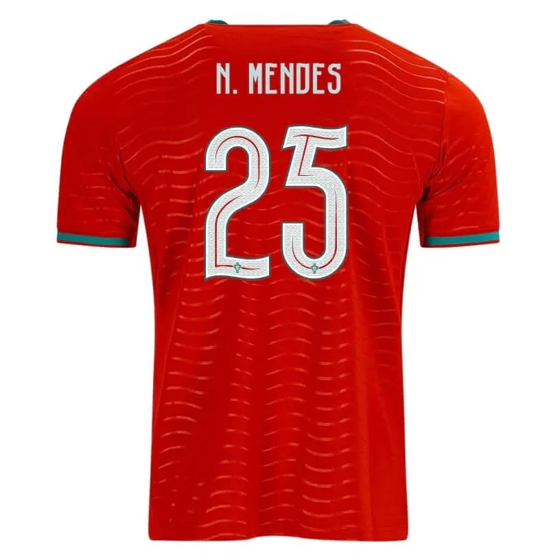 Puma 2026 Portugal Men's Stadium Home Soccer Jersey (Mendes)
