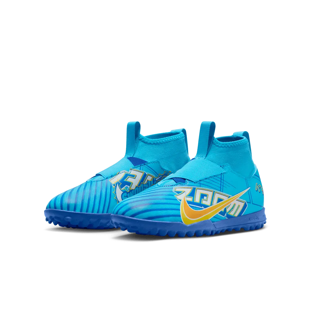 Nike Jr Zoom Superfly 9 Academy KM Turf - Mbappe Pack (FA23) (Pair - Lateral)