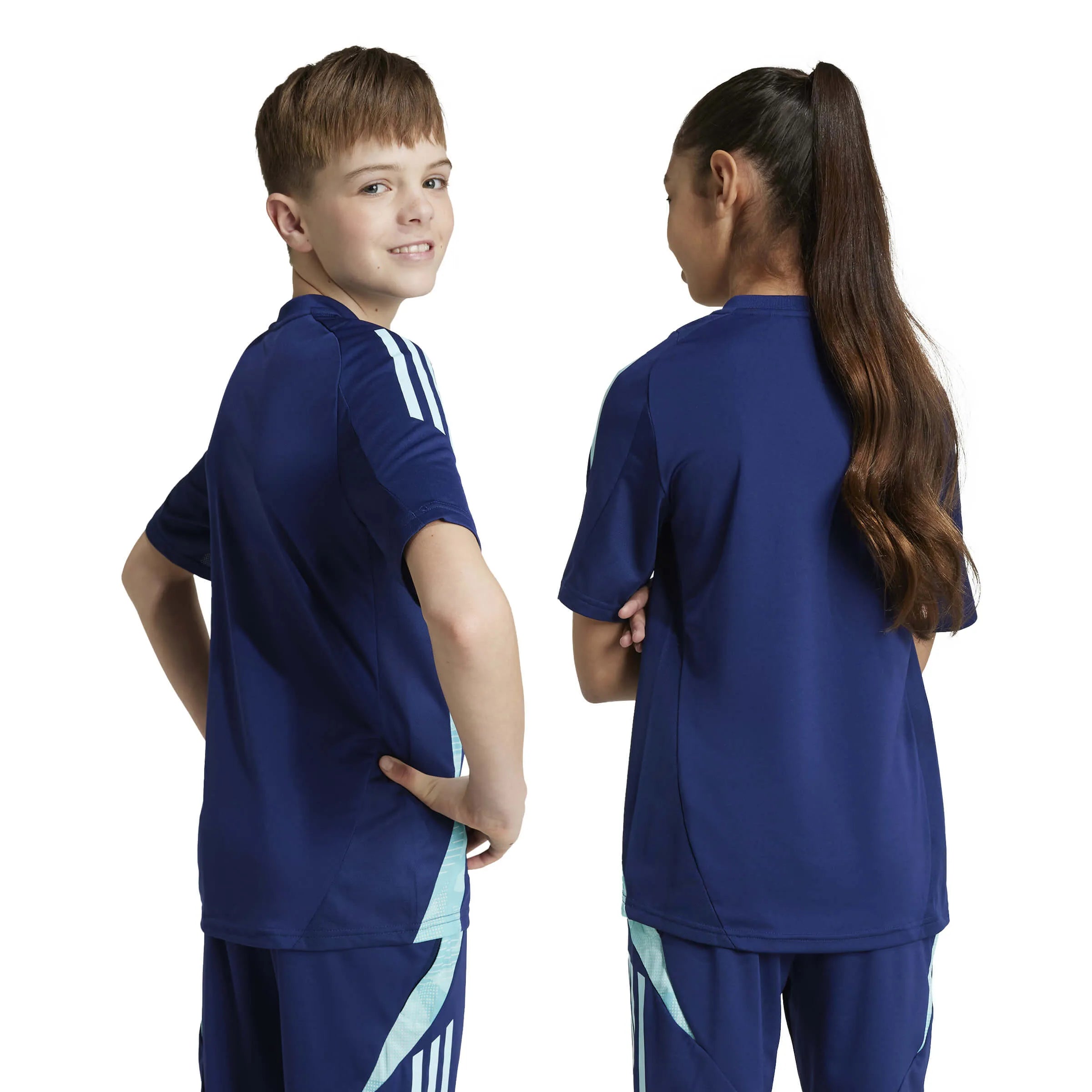 adidas 2024-25 Arsenal Youth Training Jersey (Models - Back)