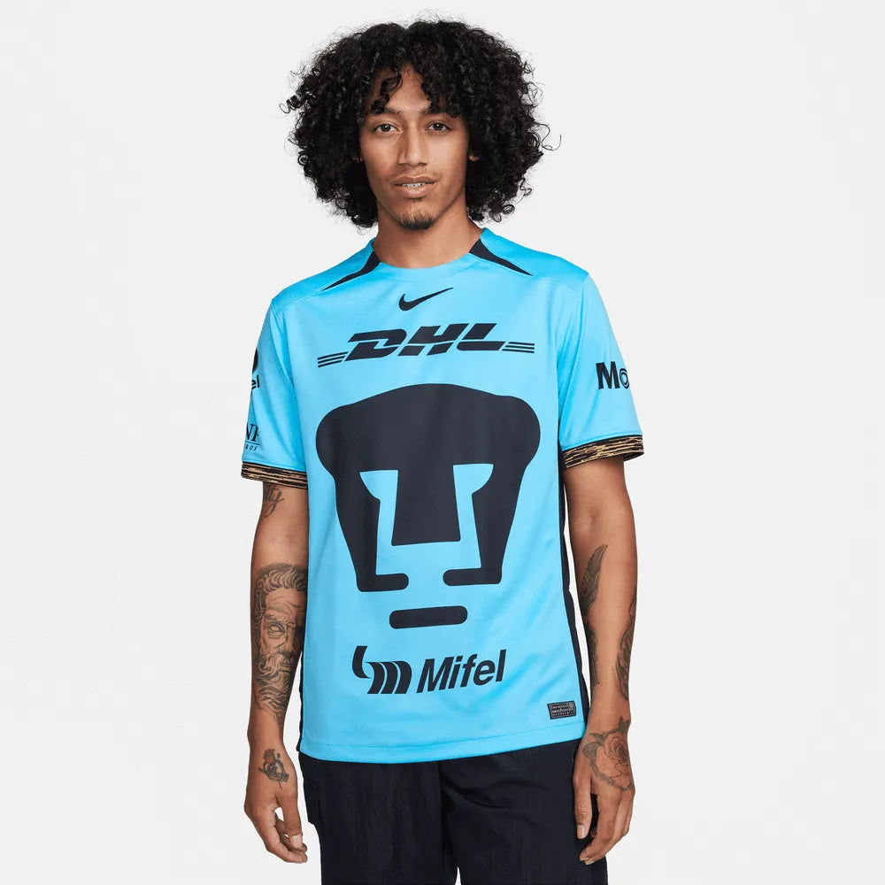 Nike 2023-24 Pumas Men's Stadium Third Jersey (Model - Front)