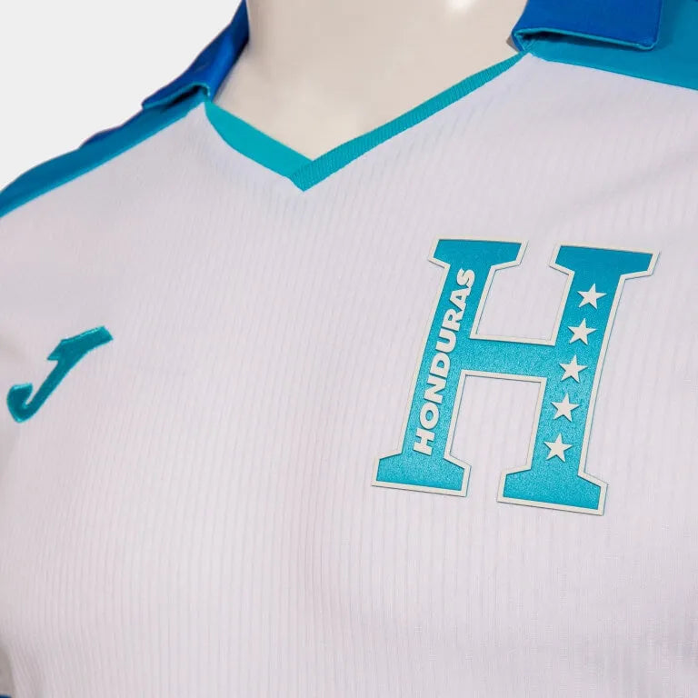 Joma 2023-24 Honduras Home Jersey - White-Blue (Detail 2)