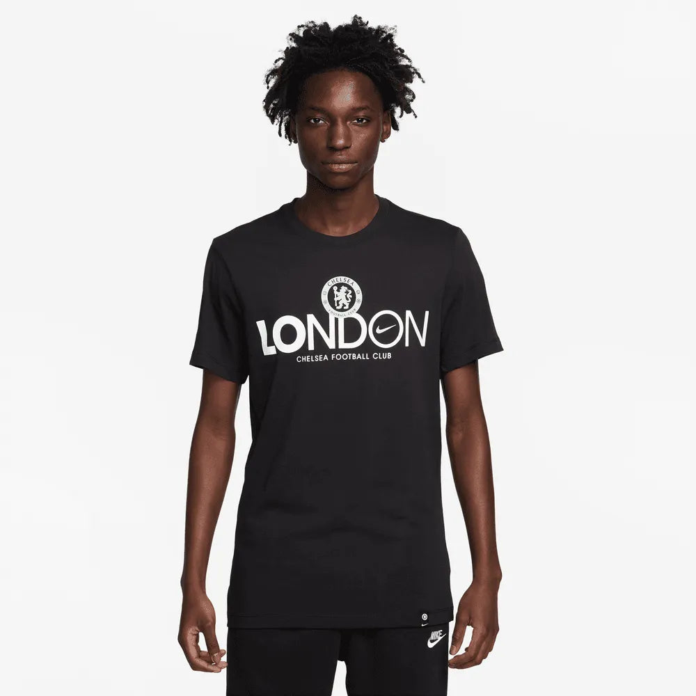 Nike 2023-24 Chelsea Men's Mercurial SS Tee (Model - Front)