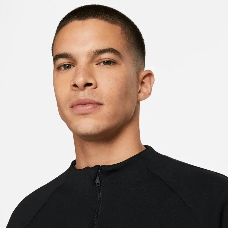Nike 2023 Pumas UNAM Academy Pro Full-Zip Knit Jacket - Black-Gold (Detail 1)