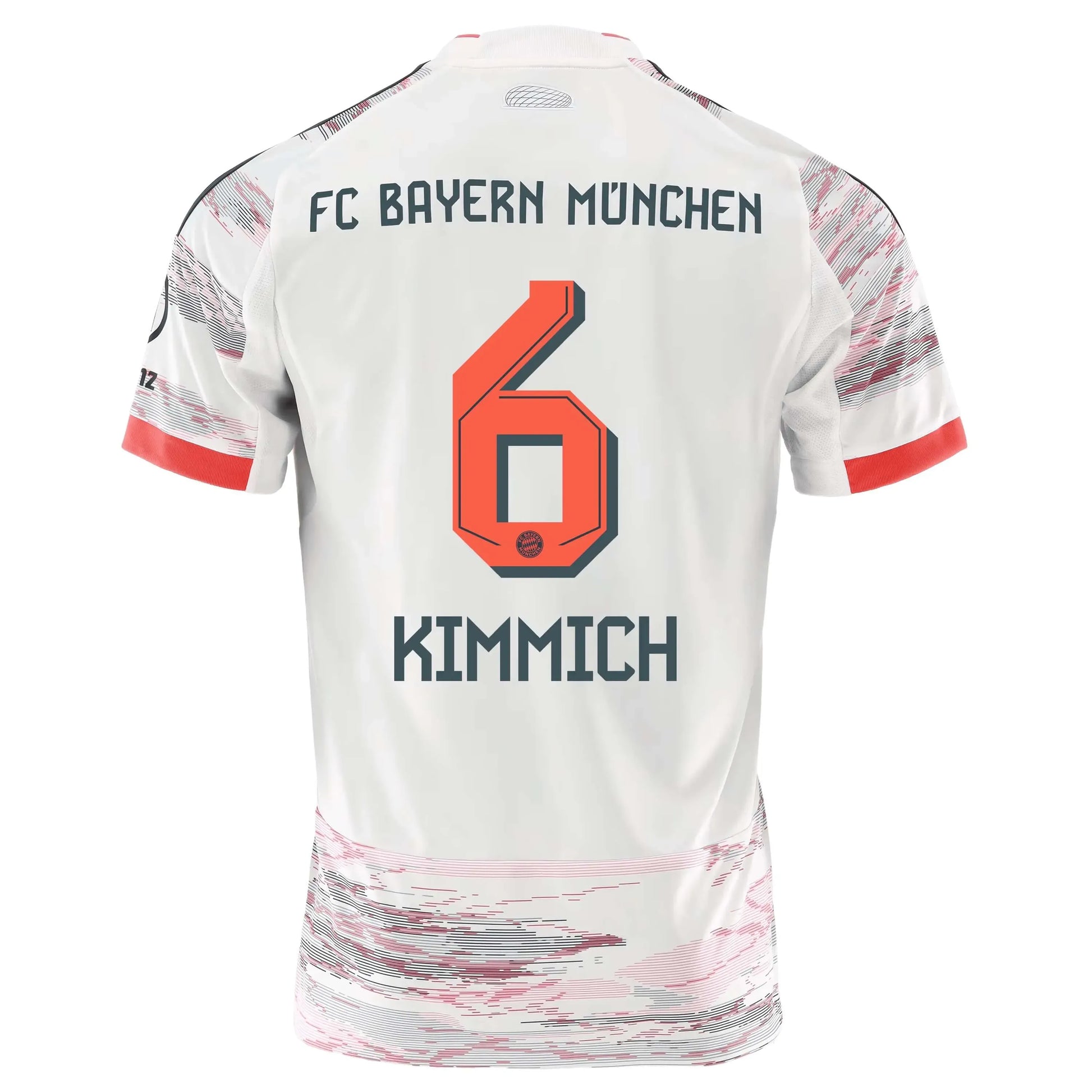 adidas 2025-26 Bayern Munich Mens Stadium Away Soccer Jersey (Kimmich)