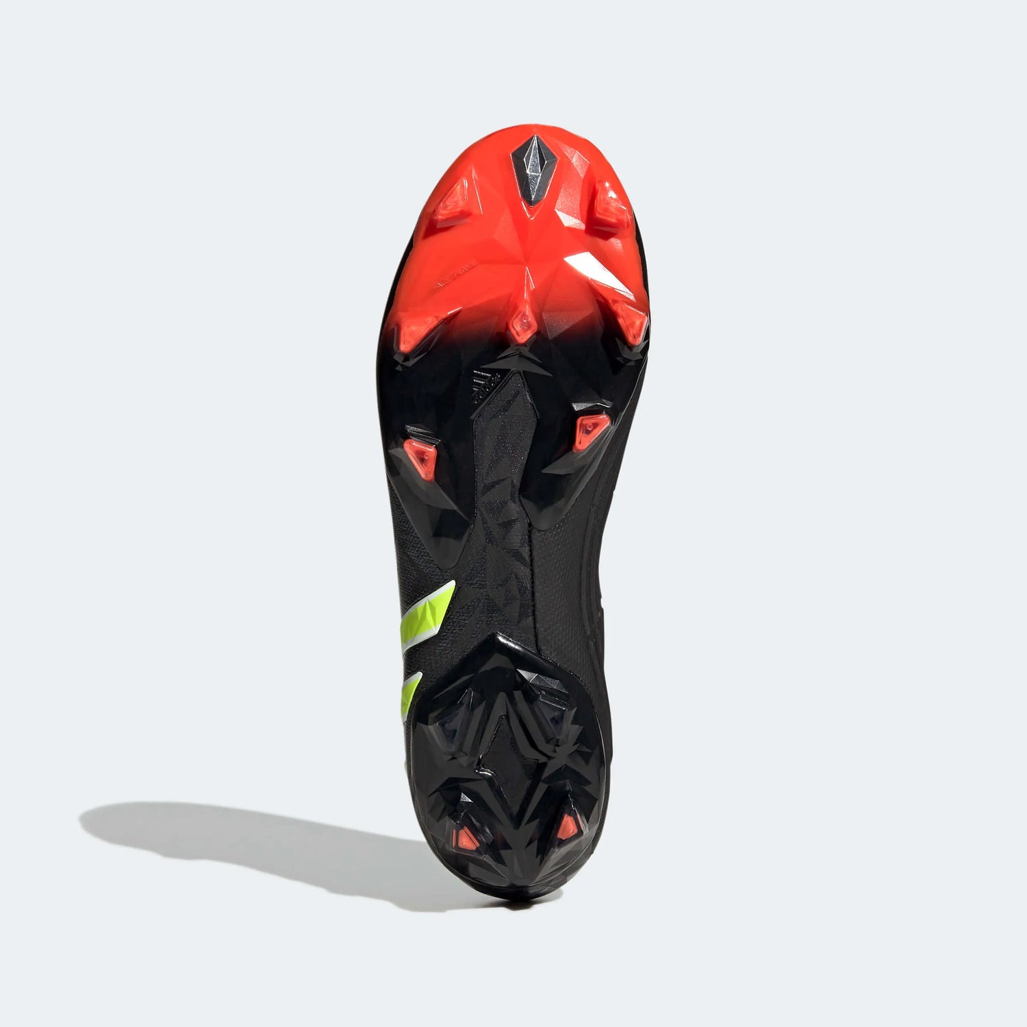 adidas Predator Edge + FG - Black-Solar Yellow (Bottom)