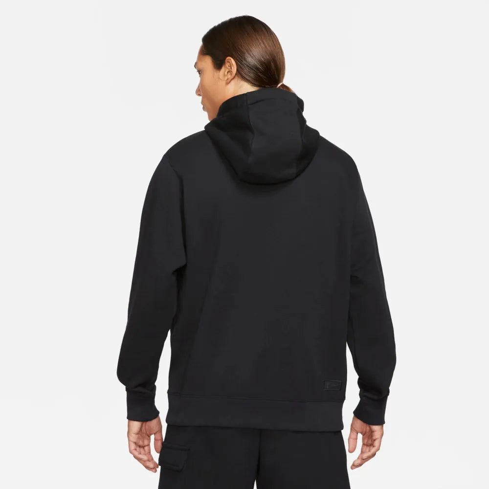 Nike 2021-22 Tottenham NSW Club Hoodie - Black-Purple (Model - Back)
