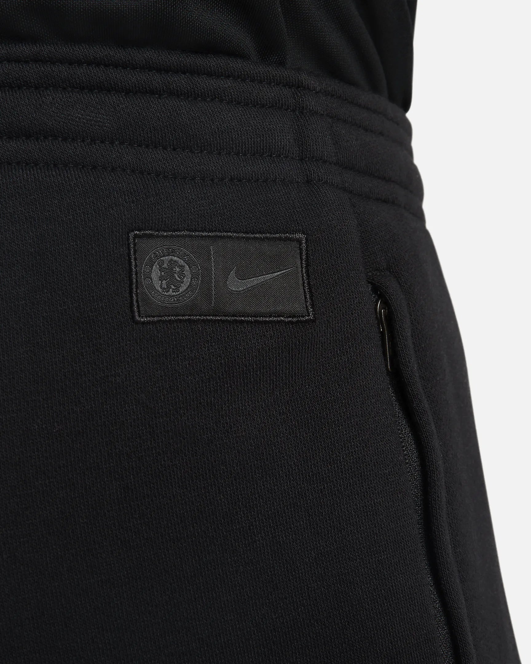 Nike 2022-23 Chelsea FC GFA Fleece Pants - Black-Sesame (Detail 3)