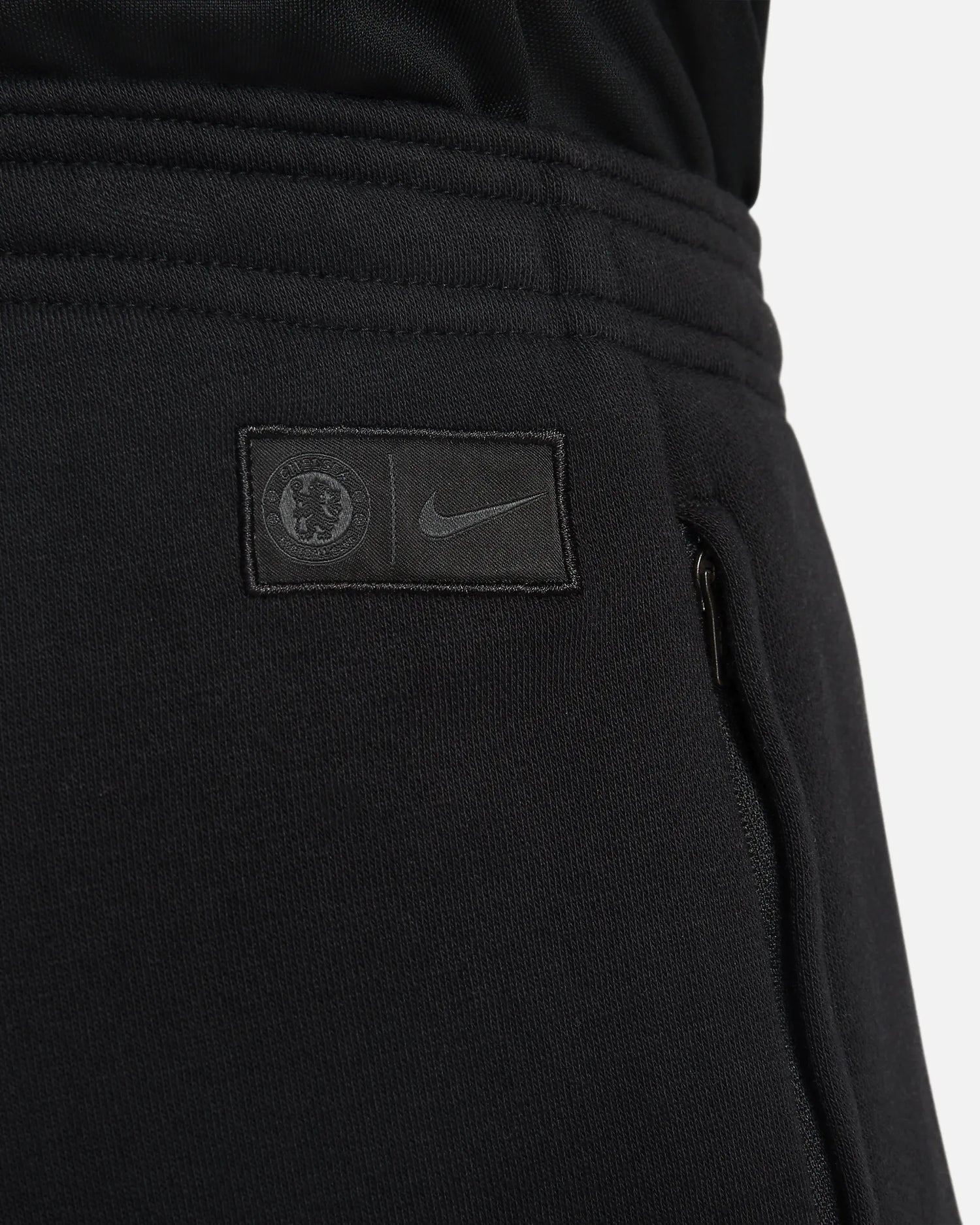 Nike 2022-23 Chelsea FC GFA Fleece Pants - Black-Sesame (Detail 3)