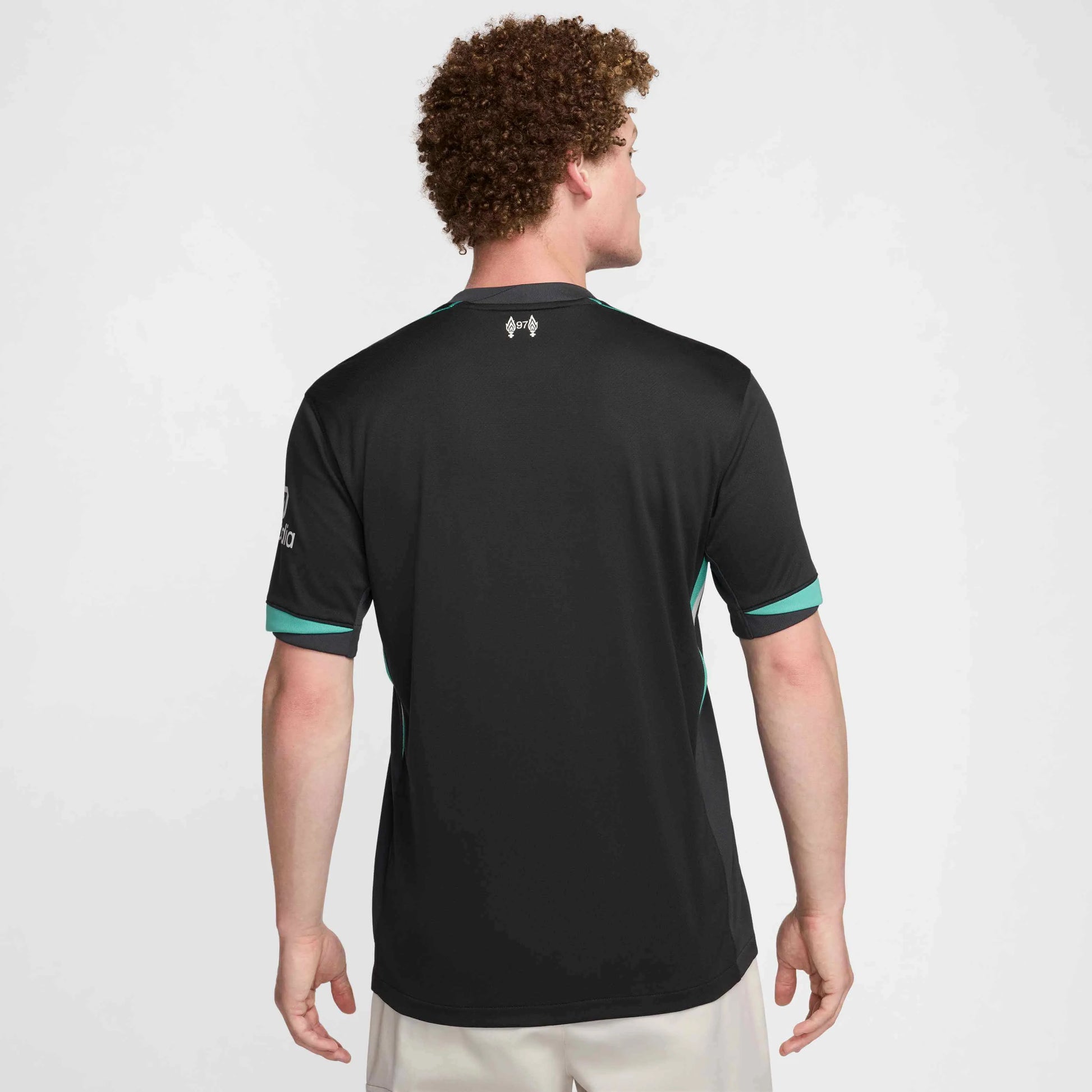 Nike 2024-25 Liverpool Men's Stadium Away Jersey (Model - Back)